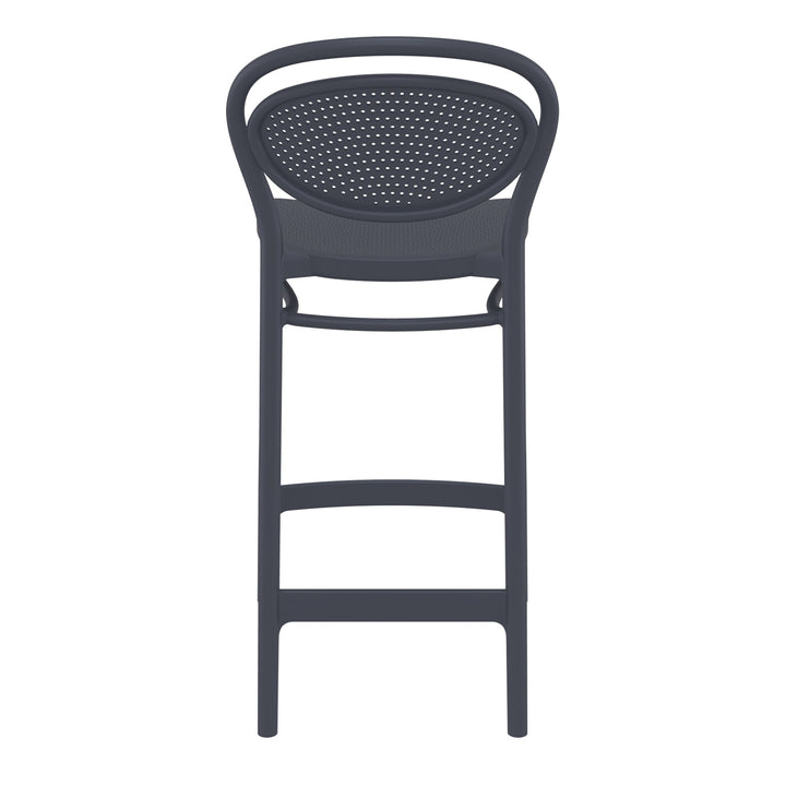 Outdoor Bar Stools - Nova Outdoor Counter Stool Anthracite 65cm
