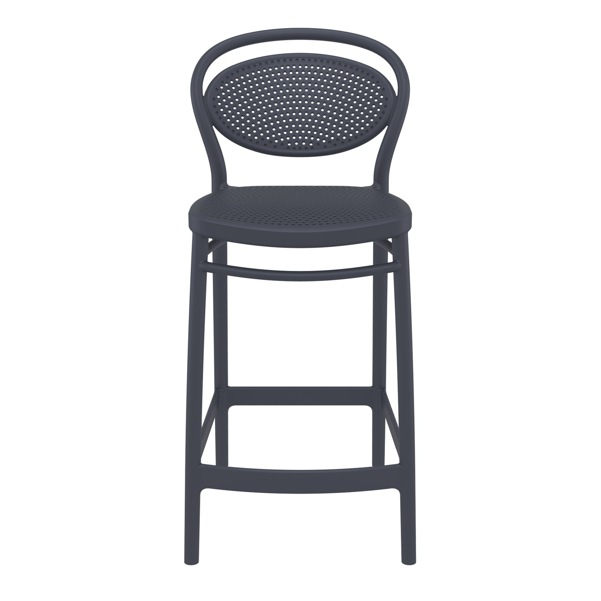 Buy Nova Outdoor Counter Stool Anthracite 65cm Bar Stool Home