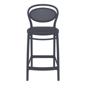 Outdoor Bar Stools - Nova Outdoor Counter Stool Anthracite 65cm