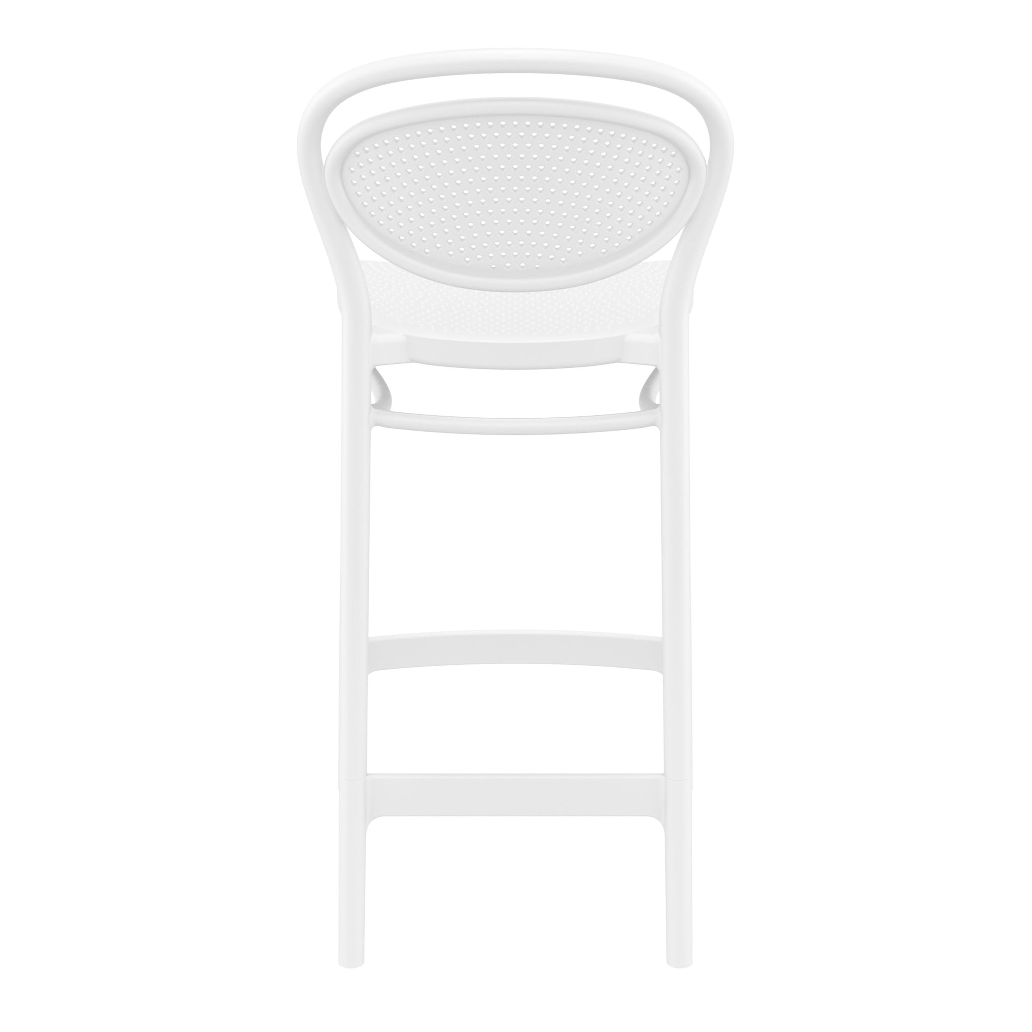 Buy Nova Outdoor Counter Stool White 65cm Bar Stool Home