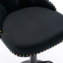 Load image into Gallery viewer, Bar Stools - Sophia Velvet Fabric Bar Stool (Set Of 2) Black