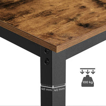 Load image into Gallery viewer, Bentley Industrial Bar Table Rustic