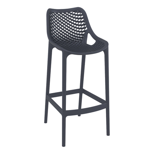 Bar Stools - Aero Outdoor Bar Stool Anthracite 75cm