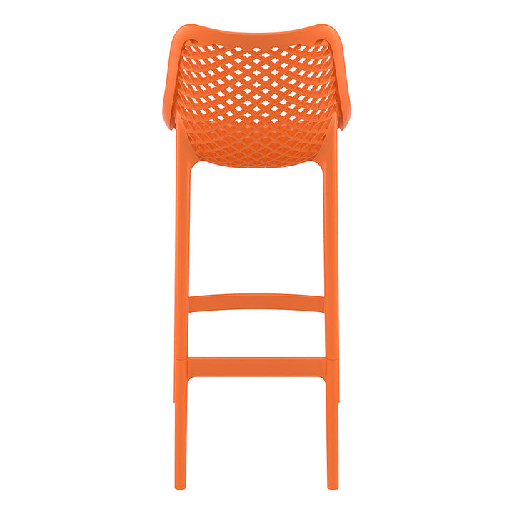 Bar Stools - Aero Outdoor Bar Stool Orange 75cm