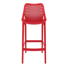 Load image into Gallery viewer, Bar Stools - Aero Outdoor Bar Stool Red 75cm