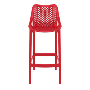 Bar Stools - Aero Outdoor Bar Stool Red 75cm