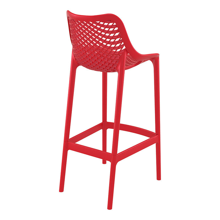 Bar Stools - Aero Outdoor Bar Stool Red 75cm