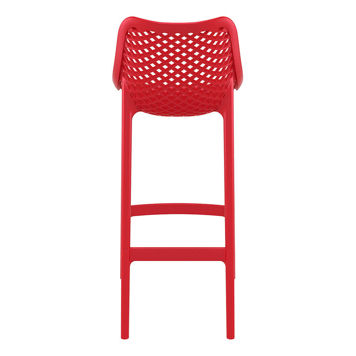 Bar Stools - Aero Outdoor Bar Stool Red 75cm