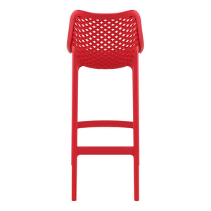 Bar Stools - Aero Outdoor Bar Stool Red 75cm