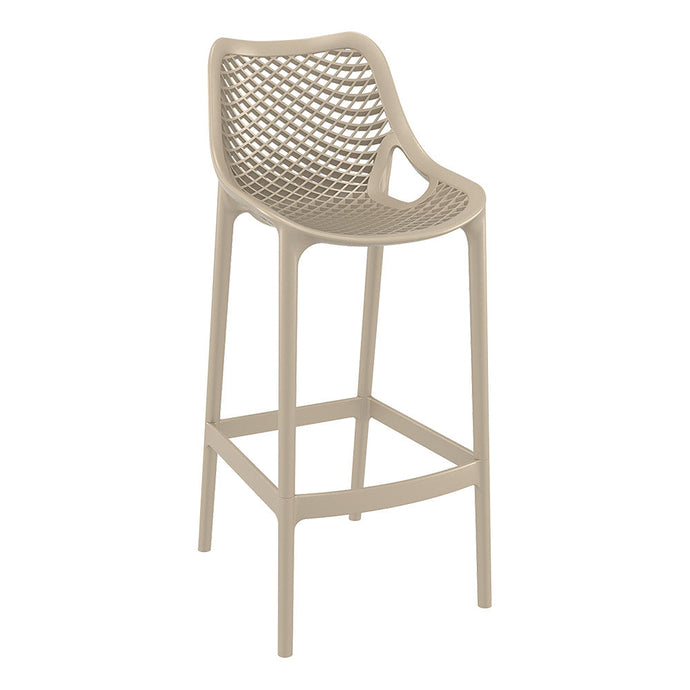 Bar Stools - Aero Outdoor Bar Stool Taupe 75cm