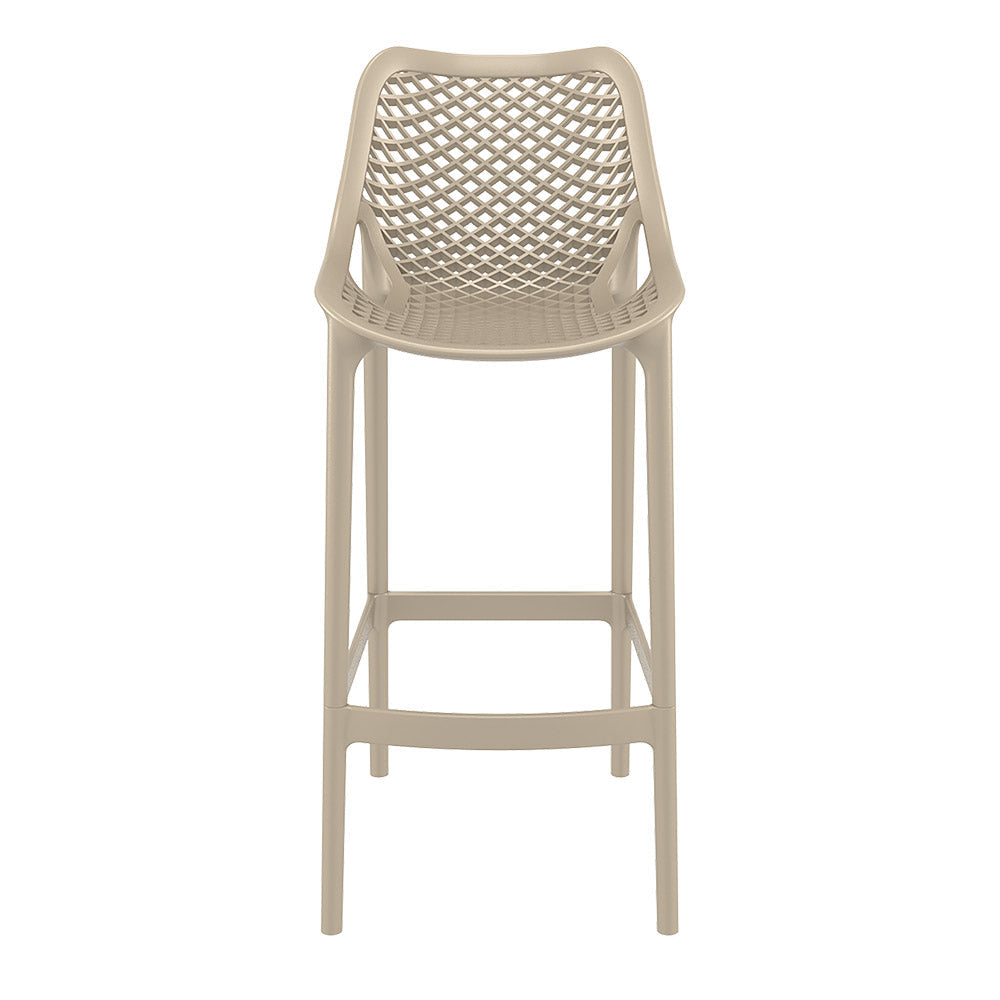 Bar Stools - Aero Outdoor Bar Stool Taupe 75cm
