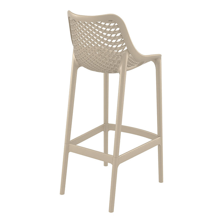 Bar Stools - Aero Outdoor Bar Stool Taupe 75cm