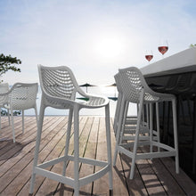 Load image into Gallery viewer, Bar Stools - Aero Outdoor Bar Stool White 65cm