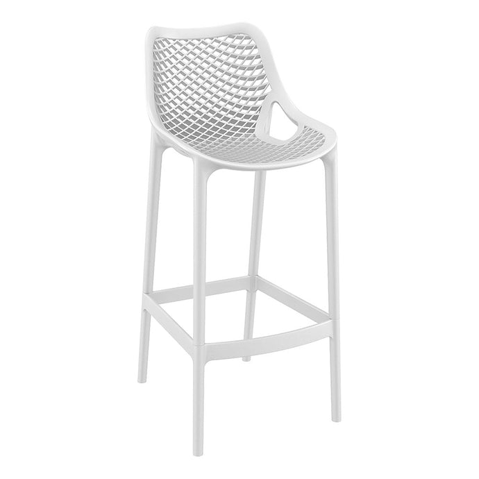 Bar Stools - Aero Outdoor Bar Stool White 75cm