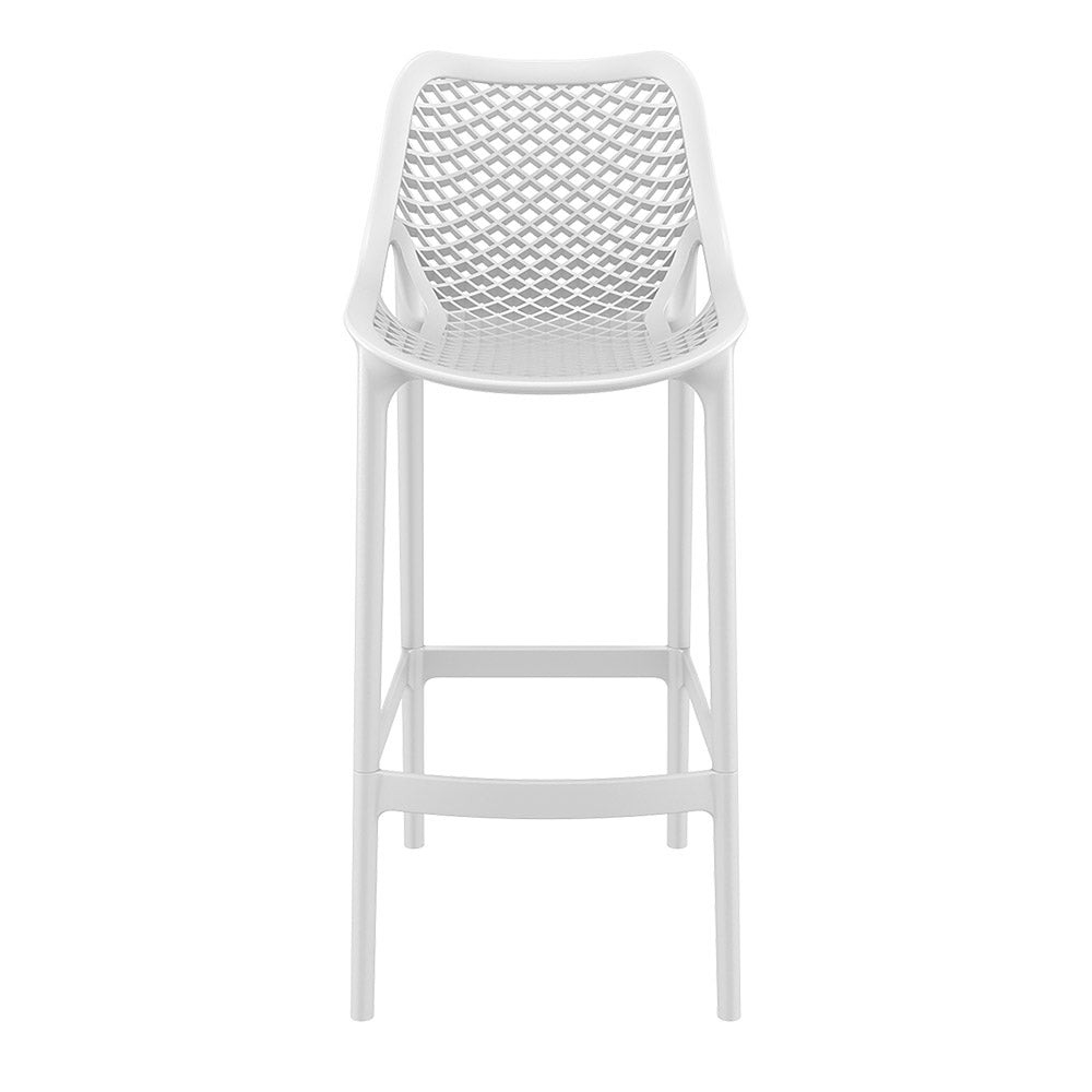 Bar Stools - Aero Outdoor Bar Stool White 75cm