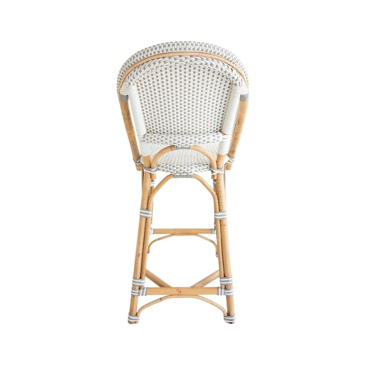 Bar Stools - Aleena Rattan Bar Stool Fog 66cm
