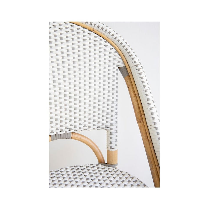 Bar Stools - Aleena Rattan Bar Stool Fog 66cm