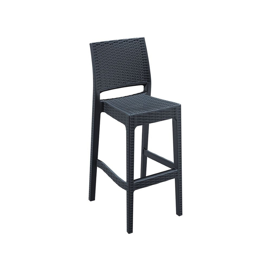 Bar Stools - Austin Outdoor Bar Stool Anthracite 75cm