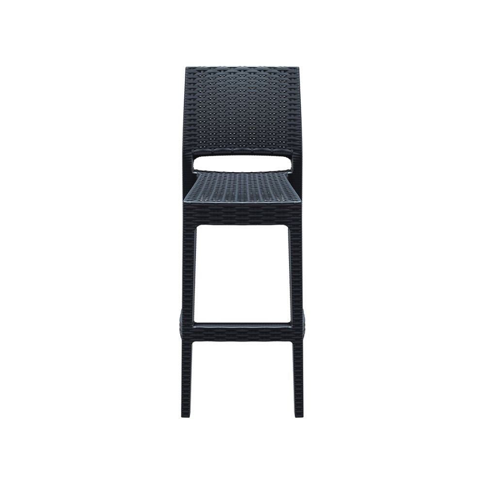 Bar Stools - Austin Outdoor Bar Stool Anthracite 75cm