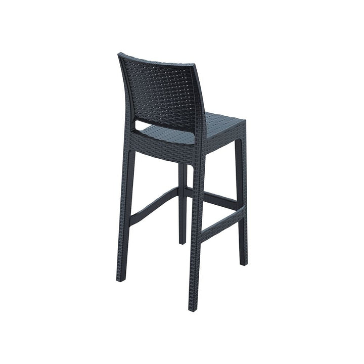 Bar Stools - Austin Outdoor Bar Stool Anthracite 75cm