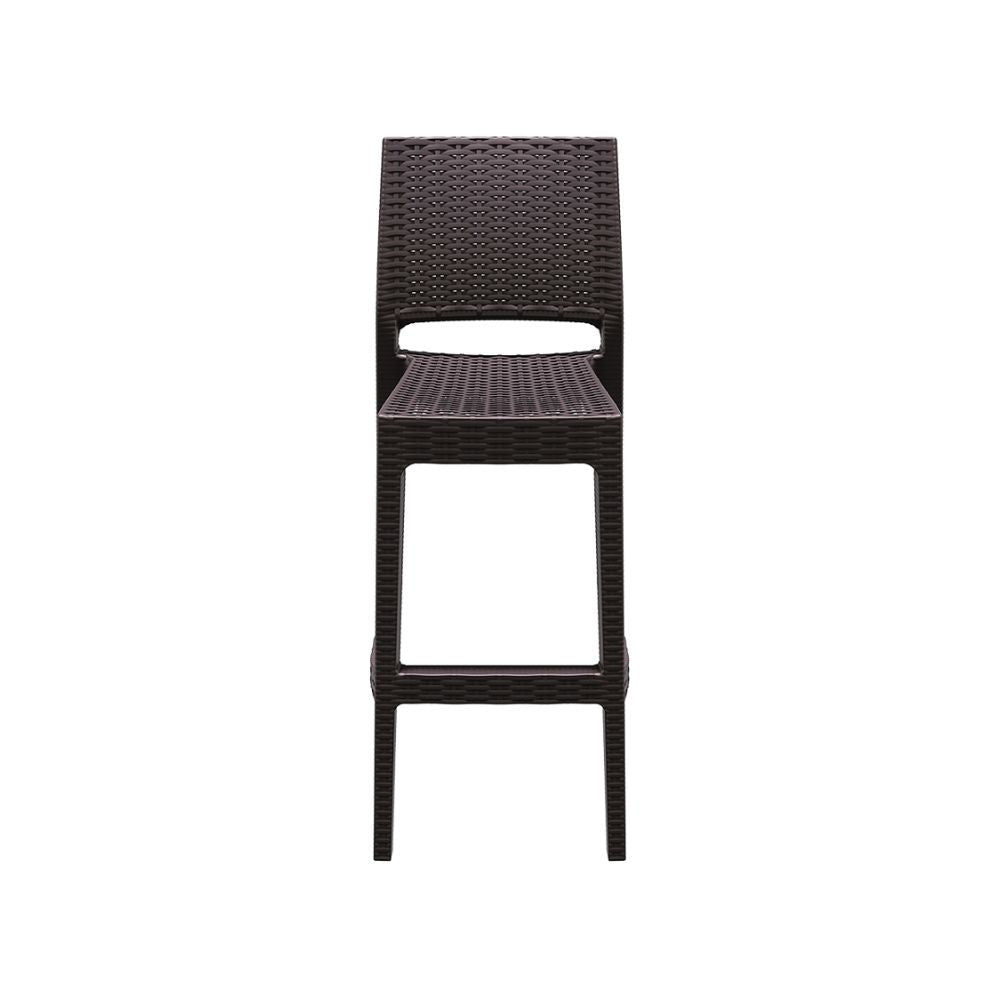 Bar Stools - Austin Outdoor Bar Stool Chocolate 75cm