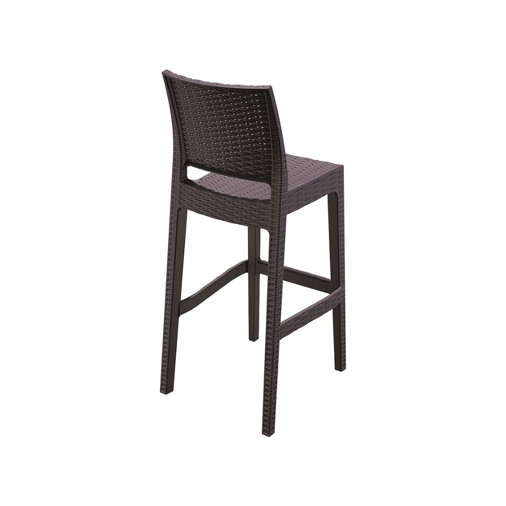Bar Stools - Austin Outdoor Bar Stool Chocolate 75cm