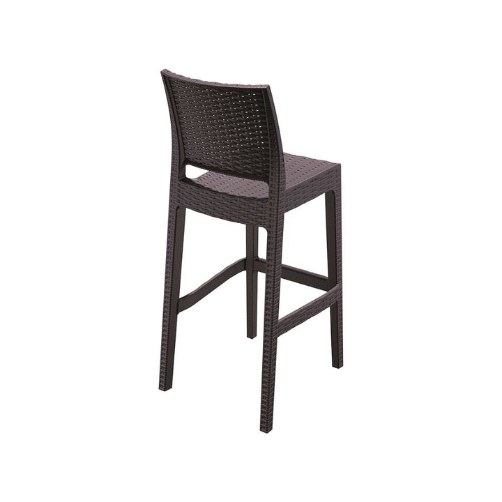 Bar Stools - Austin Outdoor Bar Stool Chocolate 75cm