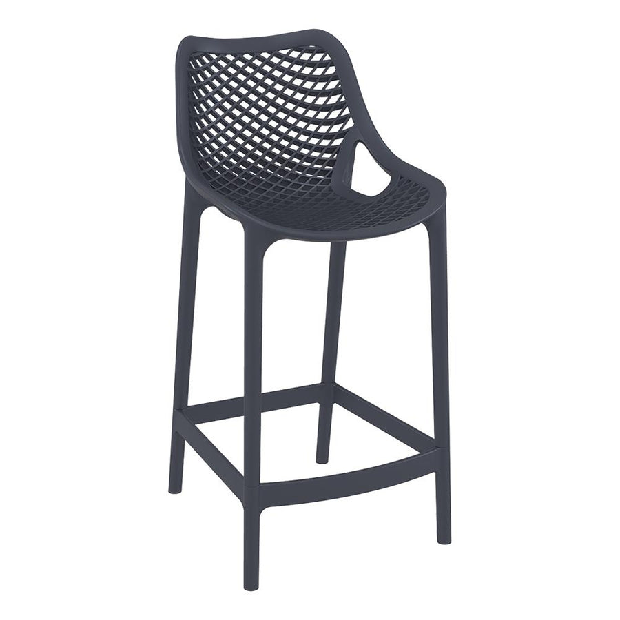 Bar Stools - Cleveland Outdoor Bar Stool Anthracite 65cm