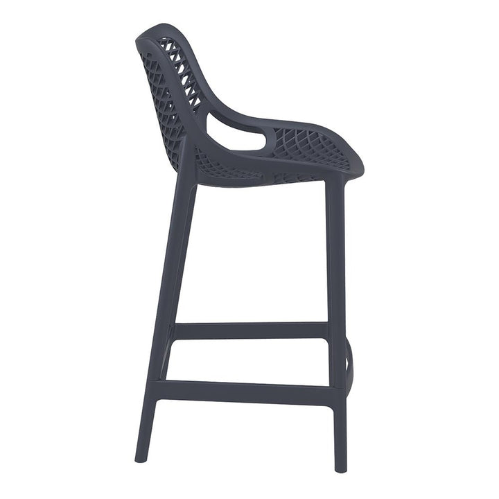 Bar Stools - Cleveland Outdoor Bar Stool Anthracite 65cm