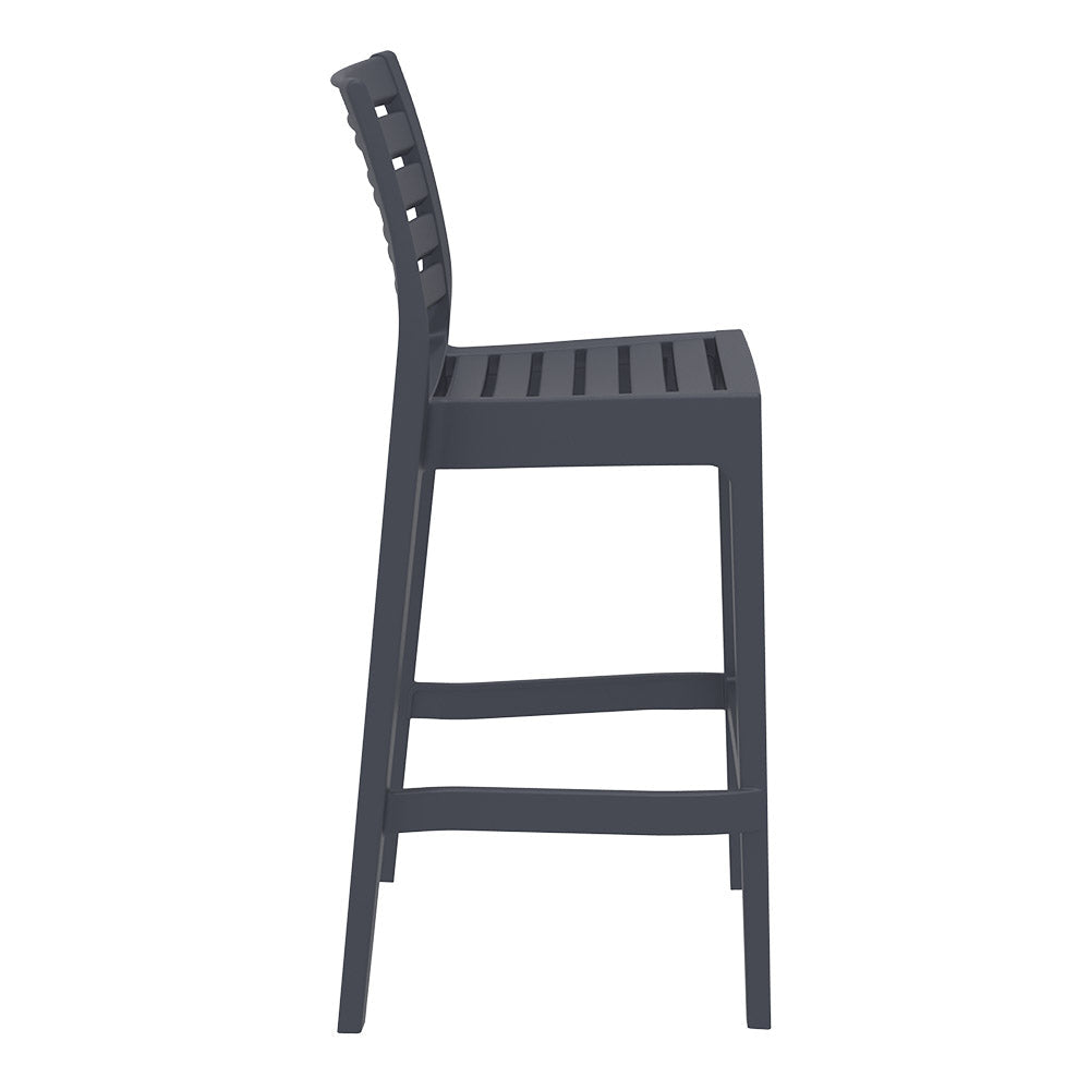 Bar Stools - Cleveland Outdoor Bar Stool Anthracite 75cm