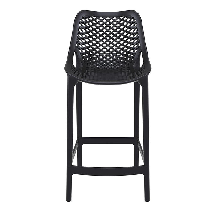Bar Stools - Cleveland Outdoor Bar Stool Black 65cm