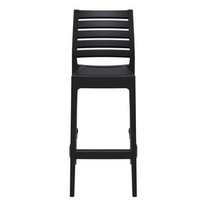 Bar Stools - Cleveland Outdoor Bar Stool Black 75cm
