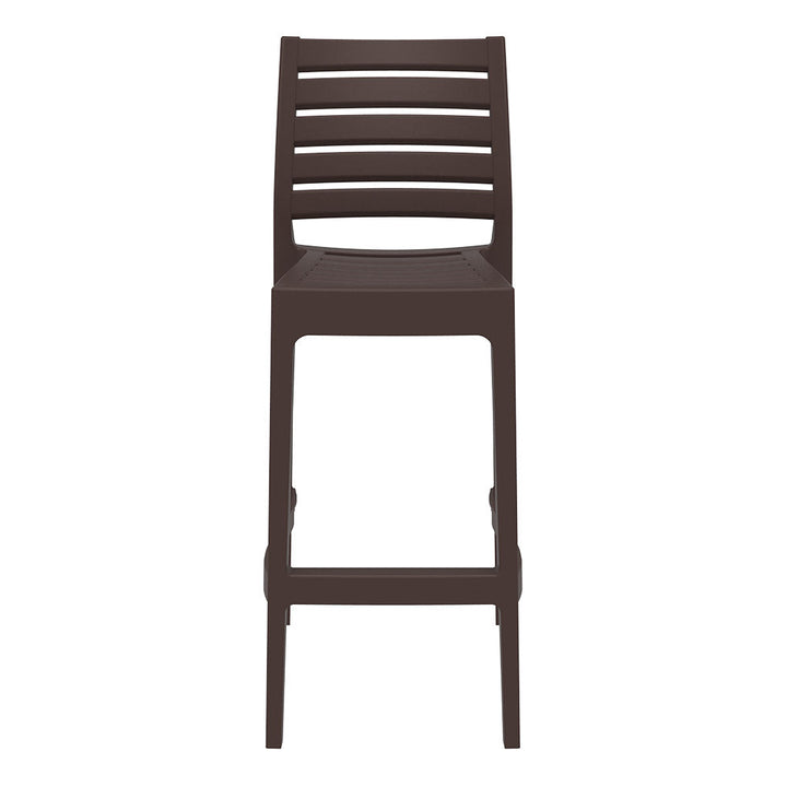Bar Stools - Cleveland Outdoor Bar Stool Chocolate 75cm