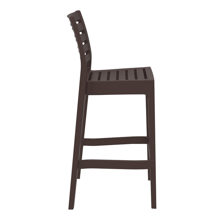 Bar Stools - Cleveland Outdoor Bar Stool Chocolate 75cm