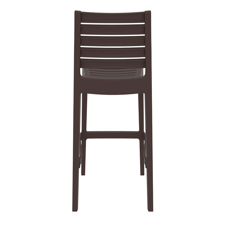 Bar Stools - Cleveland Outdoor Bar Stool Chocolate 75cm