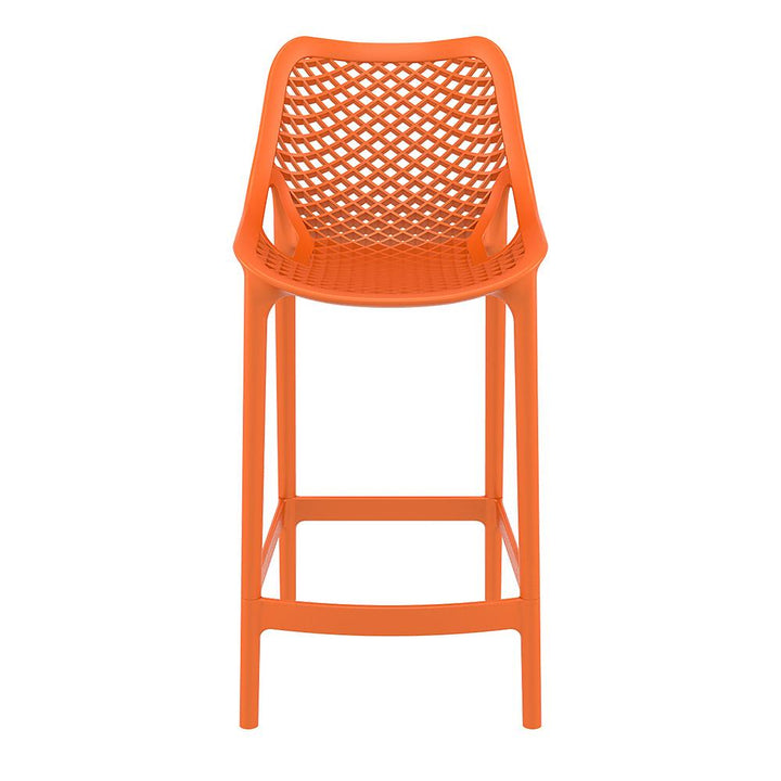 Bar Stools - Cleveland Outdoor Bar Stool Orange 65cm