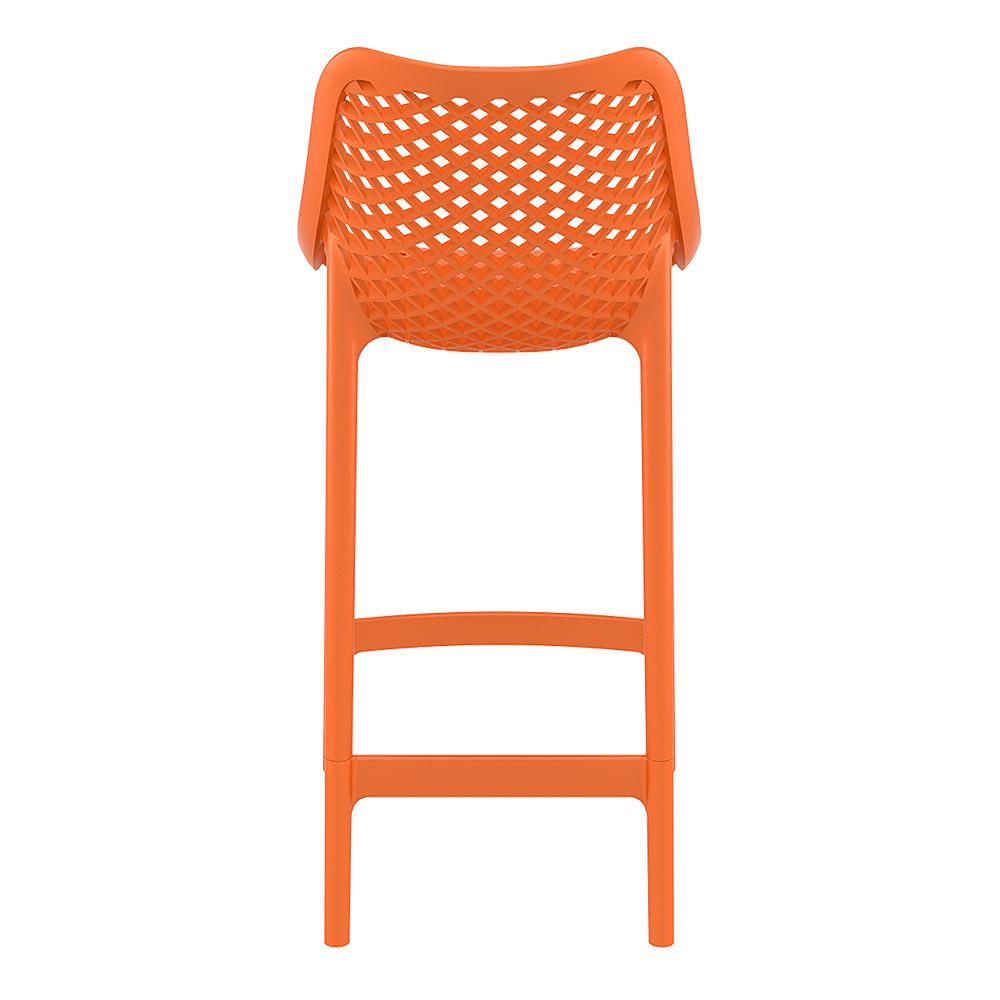 Bar Stools - Cleveland Outdoor Bar Stool Orange 65cm