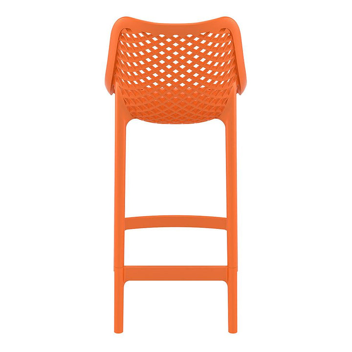 Bar Stools - Cleveland Outdoor Bar Stool Orange 65cm