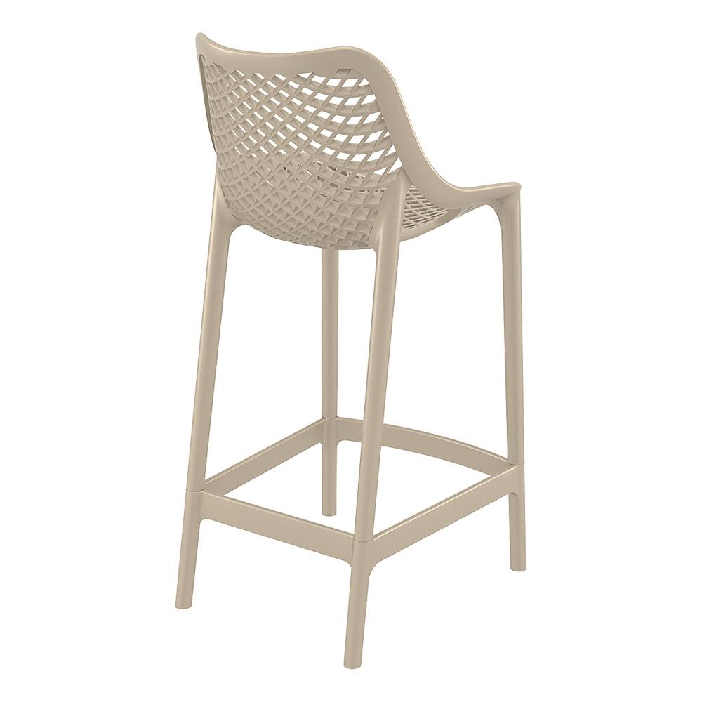 Bar Stools - Cleveland Outdoor Bar Stool Taupe 65cm