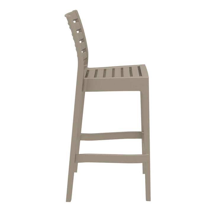 Bar Stools - Cleveland Outdoor Bar Stool Taupe 75cm