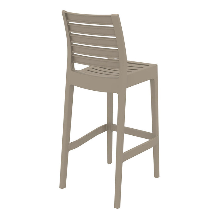 Bar Stools - Cleveland Outdoor Bar Stool Taupe 75cm