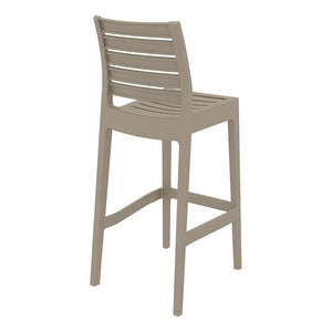 Bar Stools - Cleveland Outdoor Bar Stool Taupe 75cm