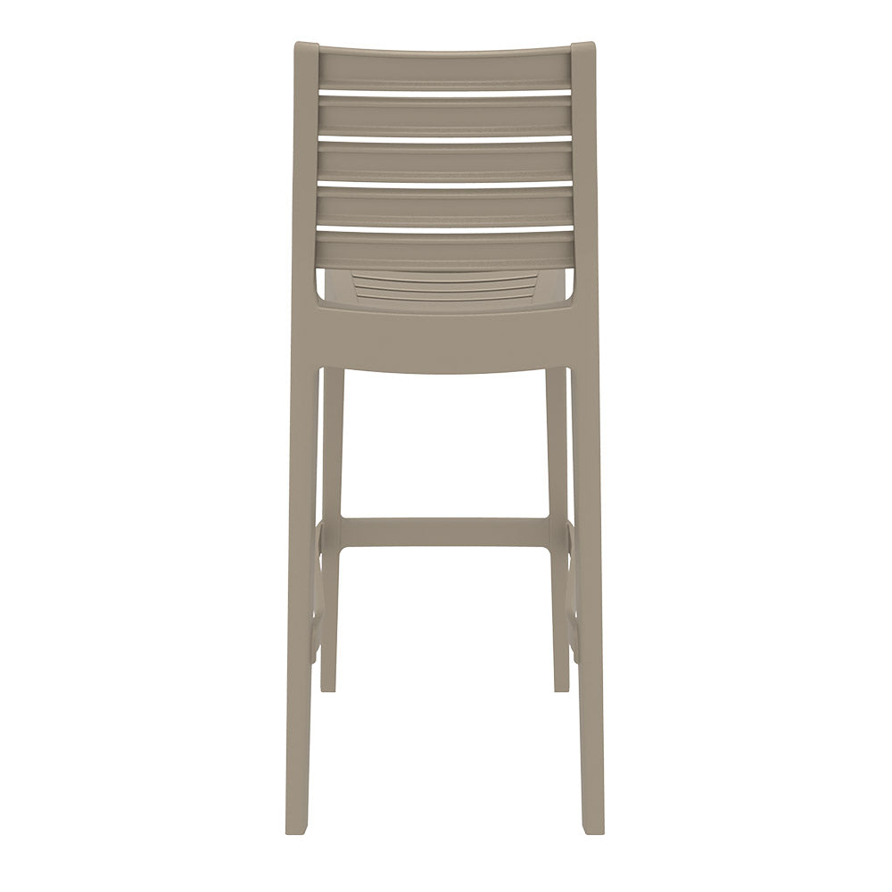 Bar Stools - Cleveland Outdoor Bar Stool Taupe 75cm