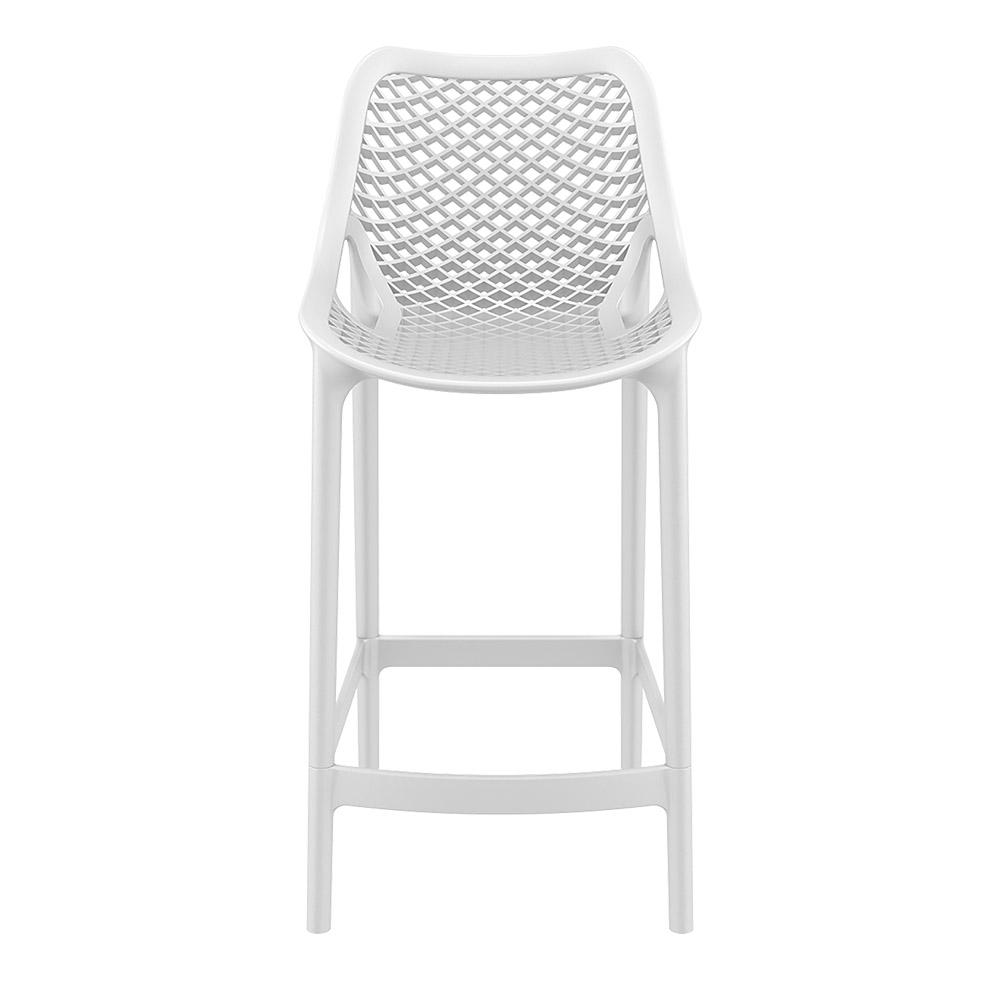 Bar Stools - Cleveland Outdoor Bar Stool White 65cm