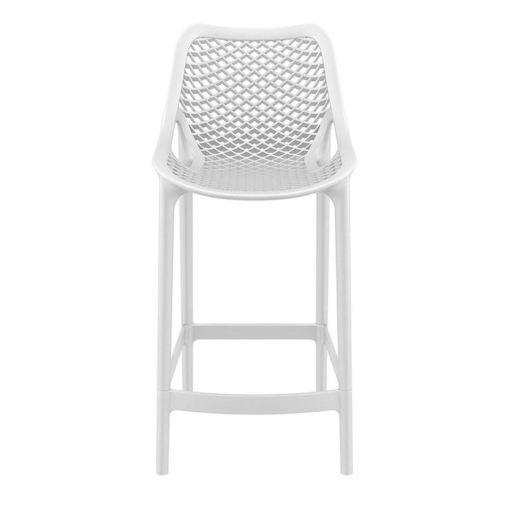 Bar Stools - Cleveland Outdoor Bar Stool White 65cm