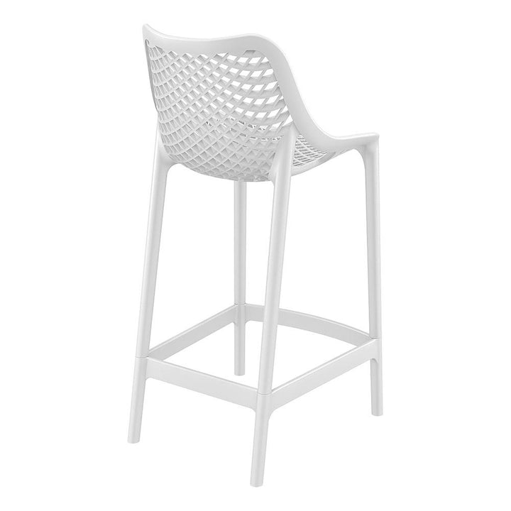 Bar Stools - Cleveland Outdoor Bar Stool White 65cm