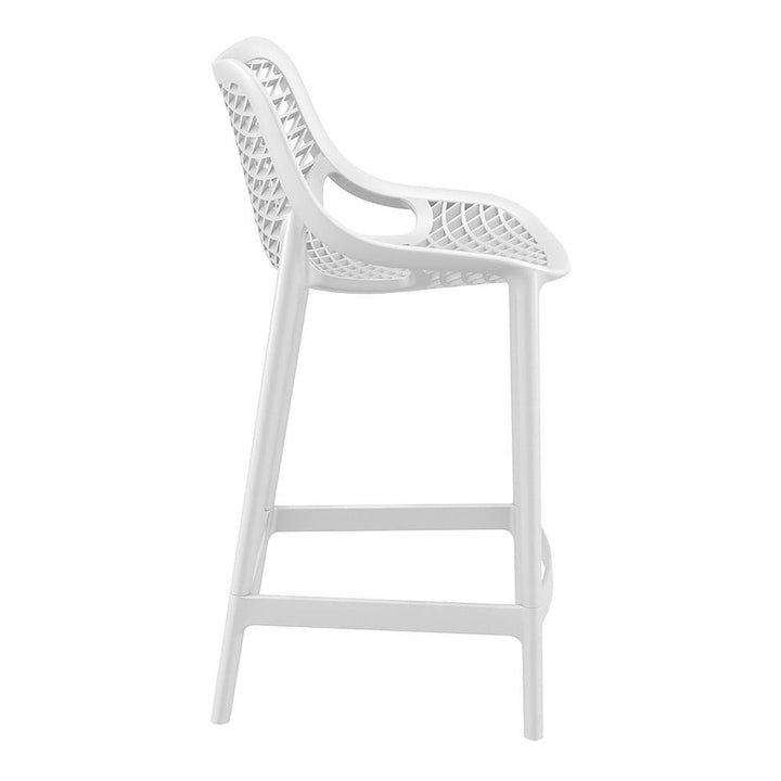 Bar Stools - Cleveland Outdoor Bar Stool White 65cm