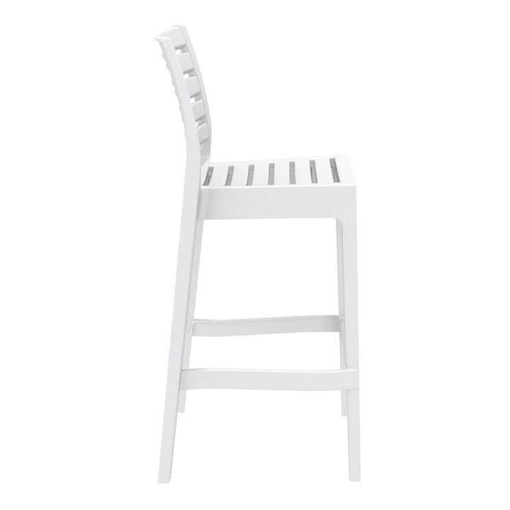 Bar Stools - Cleveland Outdoor Bar Stool White 75cm