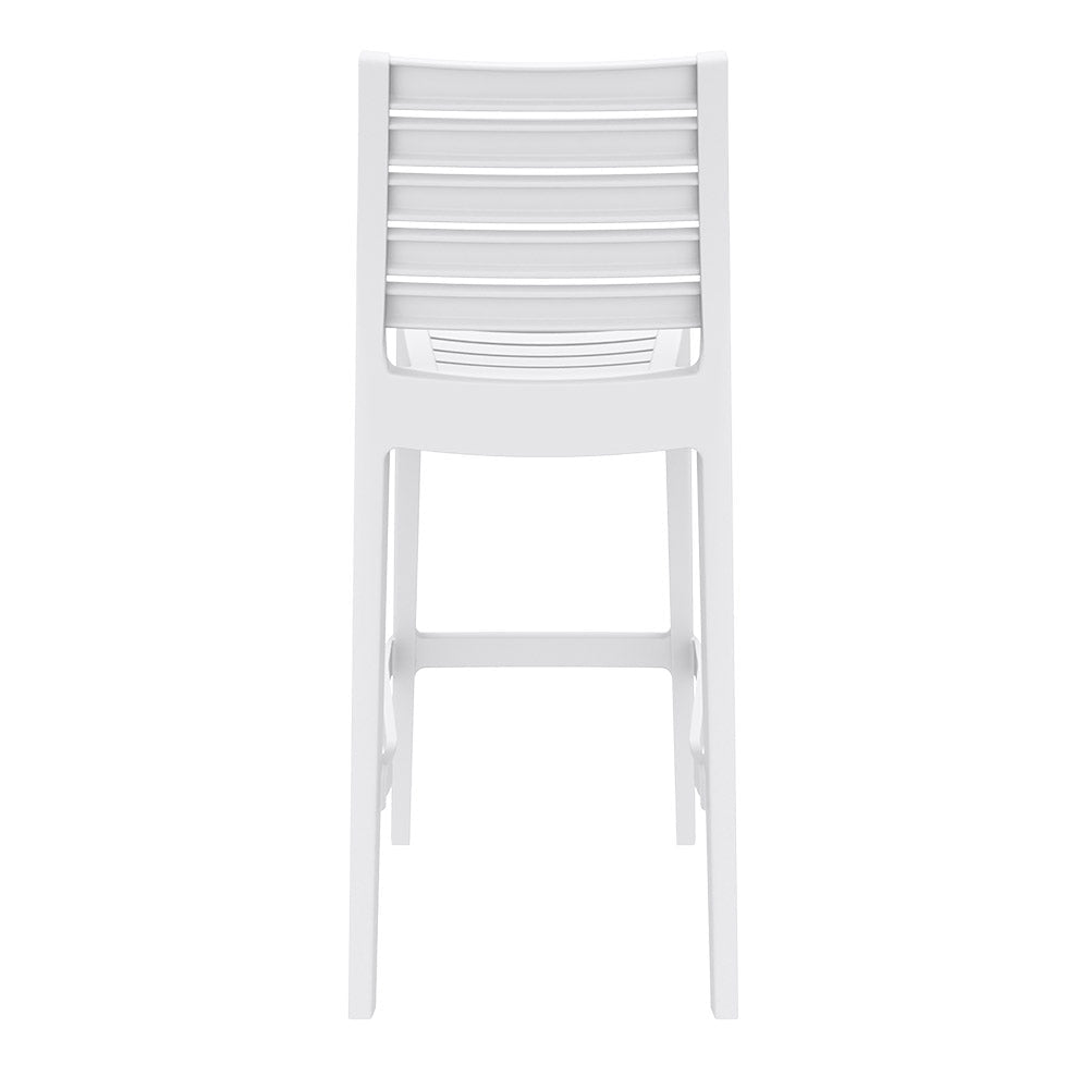 Bar Stools - Cleveland Outdoor Bar Stool White 75cm