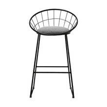 Load image into Gallery viewer, Cody Industrial Counter Stool (Set of 4) Grey 65cm
